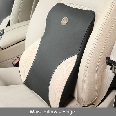 2021 m. automobilio kaklo pagalvė, galvos atrama, juosmens atrama automobilio sėdynės pagalvėlė nugaros pagalvė atminties putplasčiui Ergonomiška kelioninė pagalvė vairuotojo kėdei