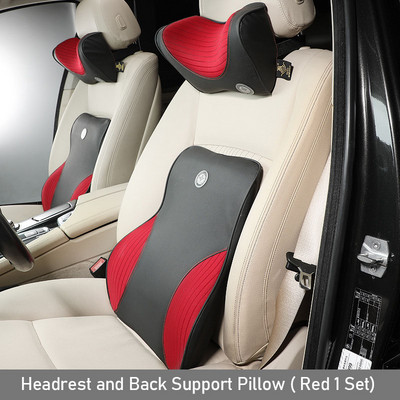 2021 m. automobilio kaklo pagalvė, galvos atrama, juosmens atrama automobilio sėdynės pagalvėlė nugaros pagalvė atminties putplasčiui Ergonomiška kelioninė pagalvė vairuotojo kėdei