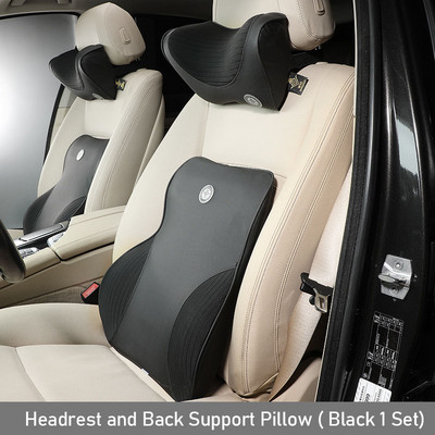 2021 m. automobilio kaklo pagalvė, galvos atrama, juosmens atrama automobilio sėdynės pagalvėlė nugaros pagalvė atminties putplasčiui Ergonomiška kelioninė pagalvė vairuotojo kėdei