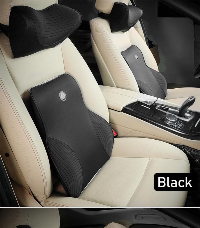 2021 m. automobilio kaklo pagalvė, galvos atrama, juosmens atrama automobilio sėdynės pagalvėlė nugaros pagalvė atminties putplasčiui Ergonomiška kelioninė pagalvė vairuotojo kėdei