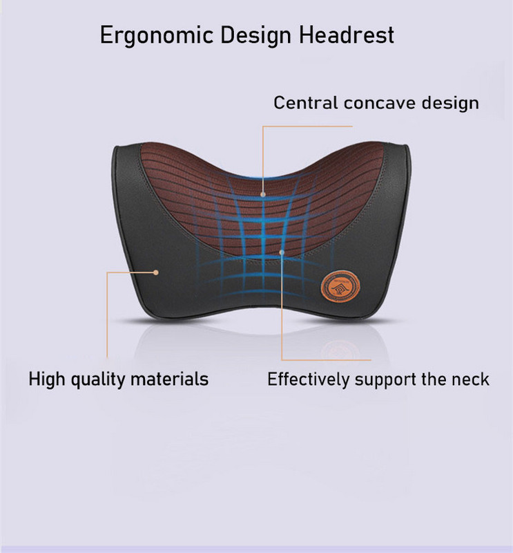 2021 m. automobilio kaklo pagalvė, galvos atrama, juosmens atrama automobilio sėdynės pagalvėlė nugaros pagalvė atminties putplasčiui Ergonomiška kelioninė pagalvė vairuotojo kėdei