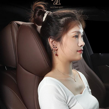 JINSERTA Car Headrest Neck Support Pillow Memory Foam Headrest Aviation Relieve Neck Pain Pillows For Home Car Αξεσουάρ
