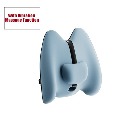 Jastuk za masažu vrata u automobilu Jastuk za lumbalnu potporu Auto sjedalo Putovanje Opuštanje Glava Potpora za struk Simulacija Masaža ljudskim vibracijama