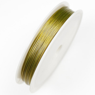 1 rola čelične/zlatne žičane užadi 0,3 0,38 0,45 0,5 0,6 0,7 0,8 mm žice od nehrđajućeg čelika Pribor za izradu nakita DIY