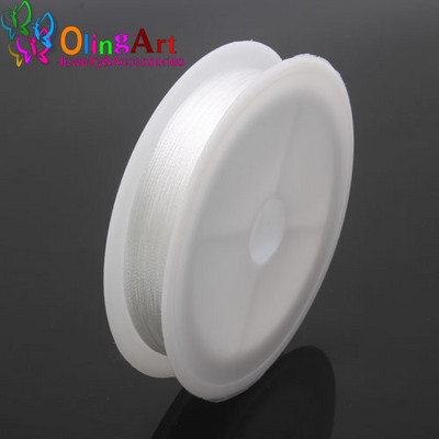 OlingArt 0.3/0.5/0.7/1.0MM vegyes többszínű opciók Nylon szál/drót/kötél fülbevaló karkötő nyaklánc ékszer készítés