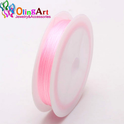 OlingArt 0.3/0.5/0.7/1.0MM vegyes többszínű opciók Nylon szál/drót/kötél fülbevaló karkötő nyaklánc ékszer készítés