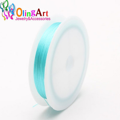 OlingArt 0.3/0.5/0.7/1.0MM vegyes többszínű opciók Nylon szál/drót/kötél fülbevaló karkötő nyaklánc ékszer készítés