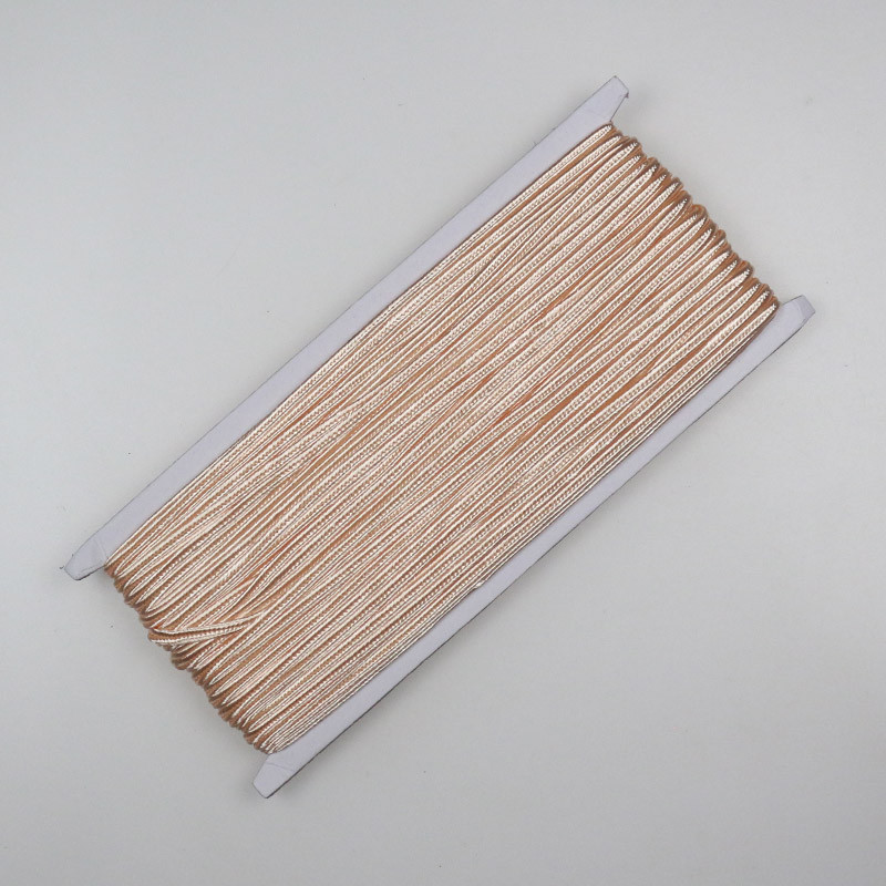 38 de culori 34 yarzi/lot (31 metri) snururi chinezești de soutache de 3 mm, burtă de șarpe, frânghie de nailon, snururi, bricolaj, accesorii pentru realizarea de bijuterii