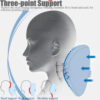Мемори пяна Облегалка за глава на кола Възглавница Седалка Поддръжка на кръста Комплекти кожени възглавници Регулиране Автоматично пътуване Възглавници за врат Лумбална опора
