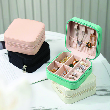 Jewelry Bag Small Ring Earrings Jewelry Box Κουτί αποθήκευσης κοσμημάτων Φορητό Jewelry Box Trave