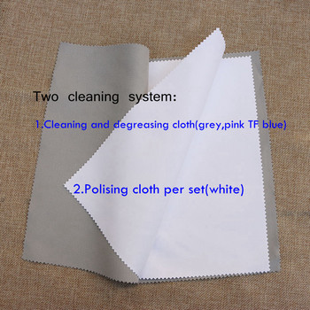 1 ΤΕΜ 25X15cm Suede Fabric Silver Polish Cloth Jewelry Cleaning Gold Platinum Multi Layer Remover Remover