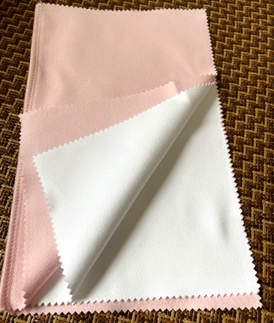 1 bucăți 25X15CM țesătură de piele de căprioară, argint, pânză de lustruire, bijuterii, curățare aur, platină, cu mai multe straturi, pentru îndepărtarea ternurilor