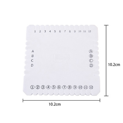 13 stilių Flokuotas karoliukų lenta apyrankėms karolių padėklas karoliukų vėrimo priedai Matavimo įrankiai Amatai papuošalams gaminti „pasidaryk pats“