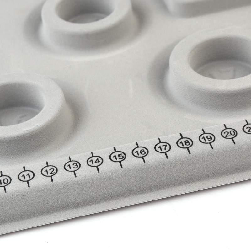 13 stilių Flokuotas karoliukų lenta apyrankėms karolių padėklas karoliukų vėrimo priedai Matavimo įrankiai Amatai papuošalams gaminti „pasidaryk pats“