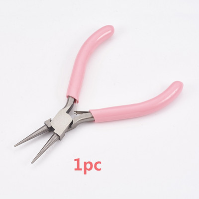 Seturi de clești de bijuterii pandahall Kit de instrumente pentru bijuterii DIY pentru fabricarea de bijuterii Clește cu nas rotund pentru tăiere sârmă Clește pentru tăiere laterală