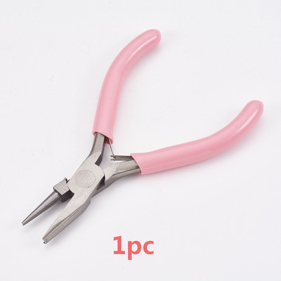 Seturi de clești de bijuterii pandahall Kit de instrumente pentru bijuterii DIY pentru fabricarea de bijuterii Clește cu nas rotund pentru tăiere sârmă Clește pentru tăiere laterală