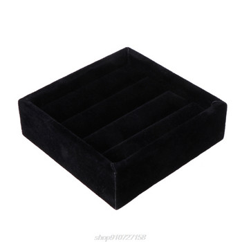 Velvet Jewelry Earring Ring Box Display Box Θήκη αποθήκευσης Βιτρίνα D08 20 Dropshipping