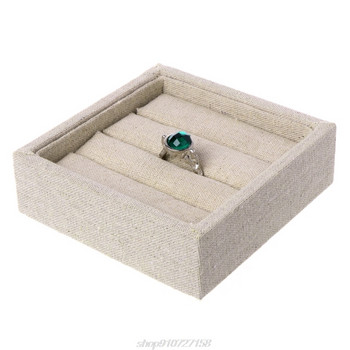 Velvet Jewelry Earring Ring Box Display Box Θήκη αποθήκευσης Βιτρίνα D08 20 Dropshipping