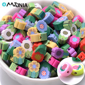 30/50/100 buc. Mărgele colorate din argilă polimerică cu flori de soare, mărgele distanțiere de trandafiri frumoși pentru realizarea de bijuterii, materiale de bricolaj, descoperiri