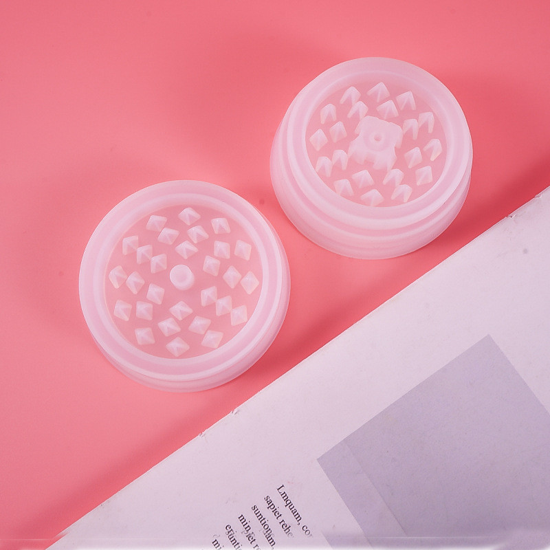 Tabako malūnėlis Lapų Žolelių Žolelių Dūmų Prieskonių Smulkintuvas Silikono Forma „Pasidaryk pats“ Amatų gamybos įrankiai Krištolinė epoksidinės dervos forma