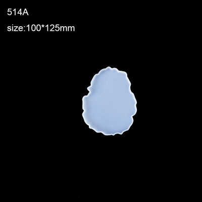 DIY Wave Coaster Forme din silicon UV din rășină Forme pentru bijuterii Accesorii pentru bijuterii Mucegai artizanal pentru realizarea tăvii