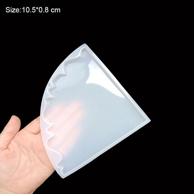 DIY Wave Coaster Forme din silicon UV din rășină Forme pentru bijuterii Accesorii pentru bijuterii Mucegai artizanal pentru realizarea tăvii