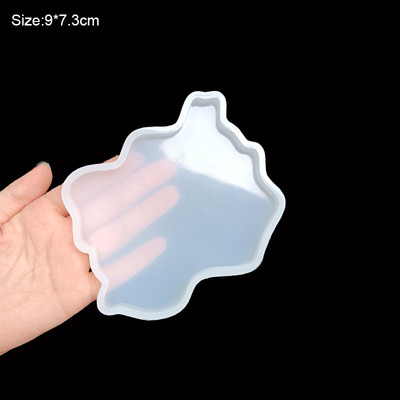 DIY Wave Coaster Forme din silicon UV din rășină Forme pentru bijuterii Accesorii pentru bijuterii Mucegai artizanal pentru realizarea tăvii