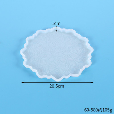 DIY Wave Coaster Forme din silicon UV din rășină Forme pentru bijuterii Accesorii pentru bijuterii Mucegai artizanal pentru realizarea tăvii