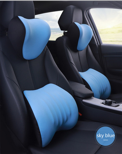 JINSERTA 5 Bond automobilio kaklo pagalvė galvos atramos atrama atminties putplasčio juosmens pagalvėlė galvos juosmens automobilio priedai vairuotojo pagalvės