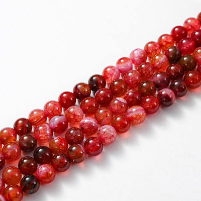 Natūralaus akmens karoliukai rožinė raudona serija koralų turkis granatas nefritas saulės akmuo palaidi karoliukai papuošalams gaminti „pasidaryk pats“ apyrankė 4–12 mm