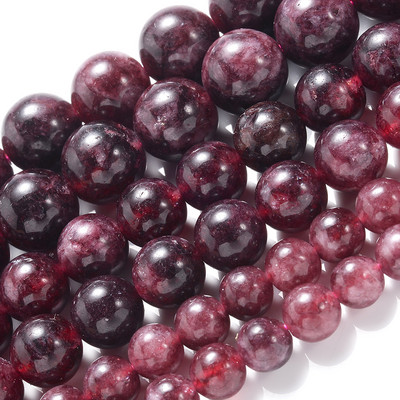 Natūralaus akmens karoliukai rožinė raudona serija koralų turkis granatas nefritas saulės akmuo palaidi karoliukai papuošalams gaminti „pasidaryk pats“ apyrankė 4–12 mm