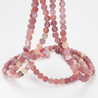 Natūralaus akmens karoliukai rožinė raudona serija koralų turkis granatas nefritas saulės akmuo palaidi karoliukai papuošalams gaminti „pasidaryk pats“ apyrankė 4–12 mm