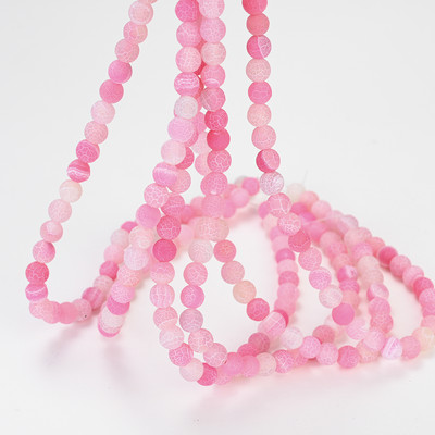 Natūralaus akmens karoliukai rožinė raudona serija koralų turkis granatas nefritas saulės akmuo palaidi karoliukai papuošalams gaminti „pasidaryk pats“ apyrankė 4–12 mm