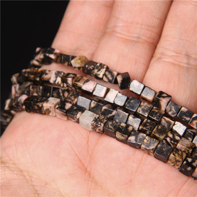 Lapis Lazuli 4/6/8mm kubo kvadratiniai karoliukai natūralaus akmens agatai laisvi tarpiniai karoliukai papuošalams gaminti pasidaryk pats karoliai auskarai apyrankė