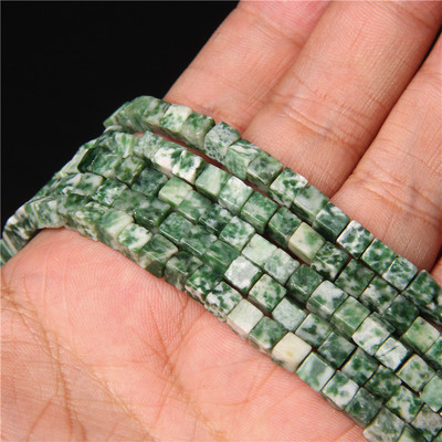 Lapis Lazuli 4/6/8mm kubo kvadratiniai karoliukai natūralaus akmens agatai laisvi tarpiniai karoliukai papuošalams gaminti pasidaryk pats karoliai auskarai apyrankė