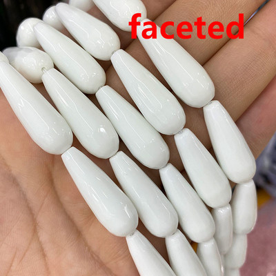 10*30mm Vandens lašų karoliukai Natūralus akmuo Ametistai Agatas Aventurinas Chalcedonas papuošalams Padaryti pasidaryk pats apyrankės karoliai auskarai