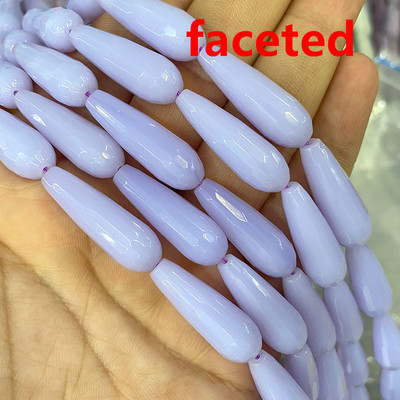 10*30mm Vandens lašų karoliukai Natūralus akmuo Ametistai Agatas Aventurinas Chalcedonas papuošalams Padaryti pasidaryk pats apyrankės karoliai auskarai