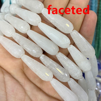 10*30mm Vandens lašų karoliukai Natūralus akmuo Ametistai Agatas Aventurinas Chalcedonas papuošalams Padaryti pasidaryk pats apyrankės karoliai auskarai