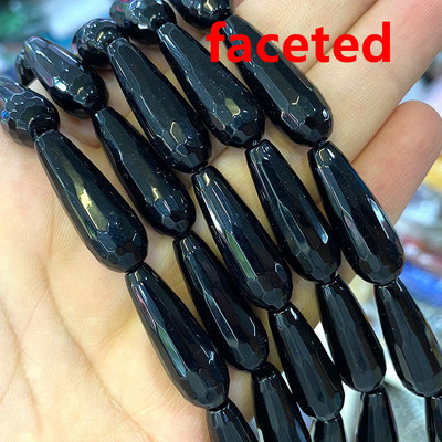 10*30mm Vandens lašų karoliukai Natūralus akmuo Ametistai Agatas Aventurinas Chalcedonas papuošalams Padaryti pasidaryk pats apyrankės karoliai auskarai