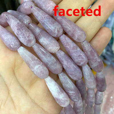 10*30mm Vandens lašų karoliukai Natūralus akmuo Ametistai Agatas Aventurinas Chalcedonas papuošalams Padaryti pasidaryk pats apyrankės karoliai auskarai