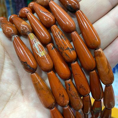 10*30mm Vandens lašų karoliukai Natūralus akmuo Ametistai Agatas Aventurinas Chalcedonas papuošalams Padaryti pasidaryk pats apyrankės karoliai auskarai