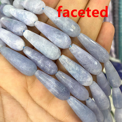 10*30mm Vandens lašų karoliukai Natūralus akmuo Ametistai Agatas Aventurinas Chalcedonas papuošalams Padaryti pasidaryk pats apyrankės karoliai auskarai