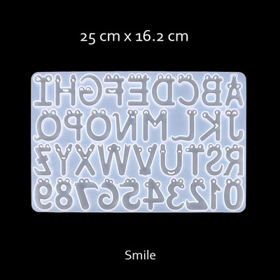 1 vnt. abėcėlės numeris, silikono formelės raidžių dervos epoksidinės dervos liejimo formos, skirtos auskarų pakabučiams, kūrybingi raktų pakabukai, papuošalai