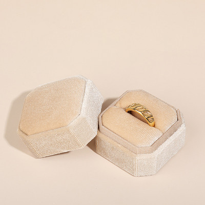 Cutie cu inele cu capac detașabil din catifea pătrată, cu capac detașabil, propunere de logodnă, cadouri pentru ceremonie de nuntă