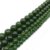 Natūralus akmuo Taivanas Žali Jades karoliukai papuošalams gaminti Karoliukai Apyrankė 15 colių „pasidaryk pats“ apyrankės karoliai 4 6 8 10 12 mm sruogos