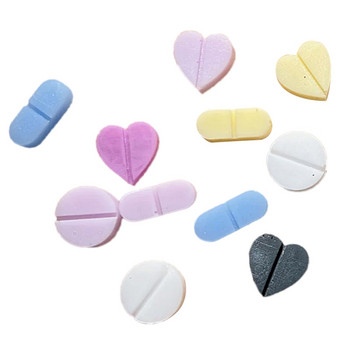 Capsule Heart Silicone Mold Hollow Epoxy Shaker Fillings Silicone Molds Epoxy Resin Filler Mold for Quicksand Resin Mold