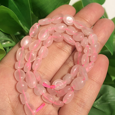 6–8 mm netaisyklingi natūralūs tikri Larimaro akmens karoliukai, laisvi tarpiniai karoliukai, skirti „pasidaryk pats“ papuošalams gaminti Apyrankės karoliai 15 colių sruogos