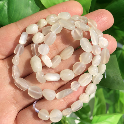 6–8 mm netaisyklingi natūralūs tikri Larimaro akmens karoliukai, laisvi tarpiniai karoliukai, skirti „pasidaryk pats“ papuošalams gaminti Apyrankės karoliai 15 colių sruogos