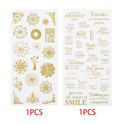 2 τμχ Διαφανή Διακόσμηση Αυτοκόλλητα Ρητίνης Γεμίσματα Κιτ Cat Wishes UV Εποξειδική Ρητίνη Filler For DIY καλούπια σιλικόνης Κατασκευή κοσμημάτων χειροτεχνίας