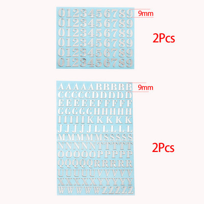 2 τμχ Διαφανή Διακόσμηση Αυτοκόλλητα Ρητίνης Γεμίσματα Κιτ Cat Wishes UV Εποξειδική Ρητίνη Filler For DIY καλούπια σιλικόνης Κατασκευή κοσμημάτων χειροτεχνίας